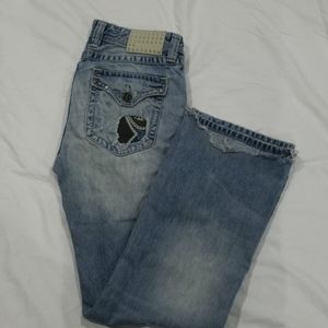 Mens Affliction black premium jeans